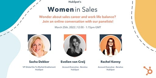 *HubSpot Webinar* Women in Sales – Benelux