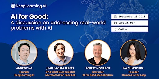 AI for Good: A discussion on addressing real-world problems with AI