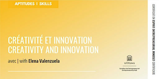 CEE: Créativité et innovation | EMC: Creativity and Innovation