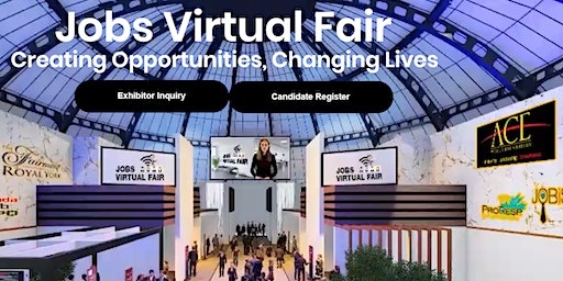 Jobs Virtual Fair March 21st 2023 Edition