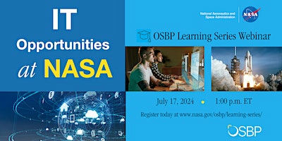 OSBP Learning Series: IT Opportunities at NASA