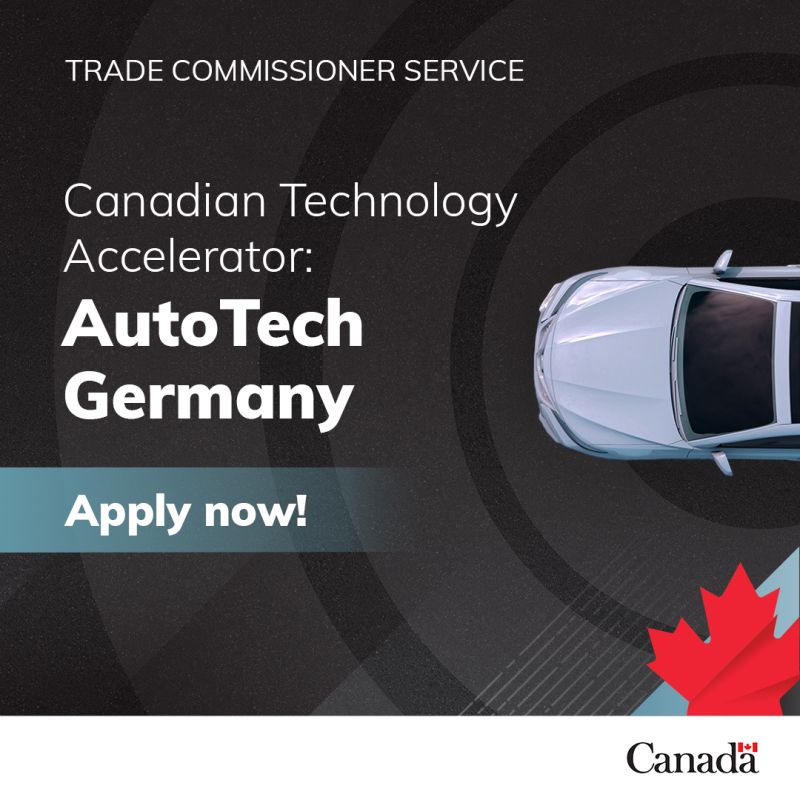Scale your AutoTech company in Germany – Canadian Technology Accelerator