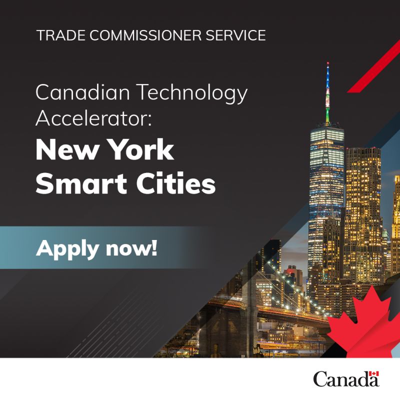 Smart Cities New York – Canadian Technology Accelerator