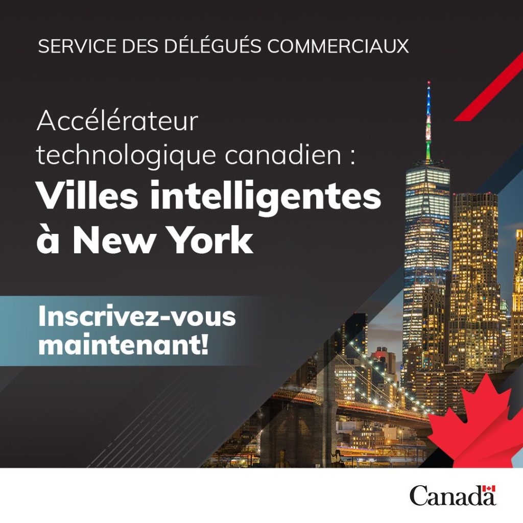 Villes intelligentes – New York – Accélérateur technologique canadien