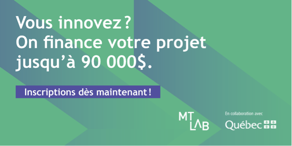 Appel à projets Financement de projets MT Lab