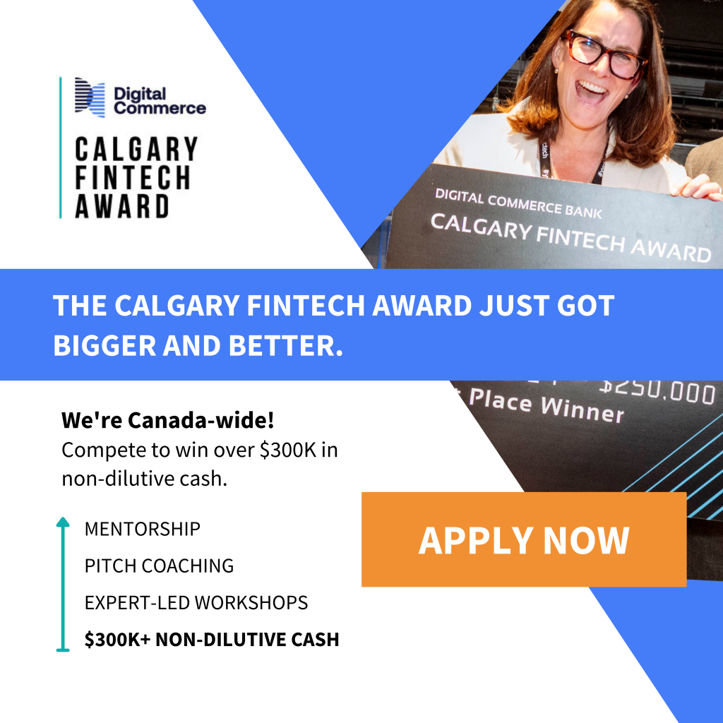 Digital Commerce Calgary Fintech Award